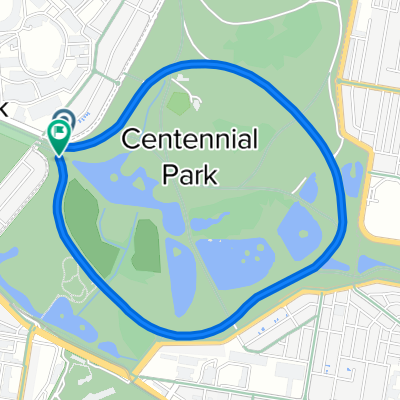 Centennial Park Lap