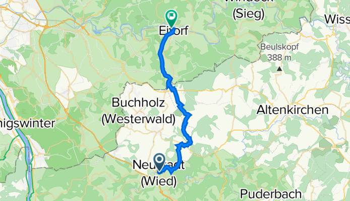 Kirchplatz 2, Neustadt (Wied) nach Eitorf, Eitorf
