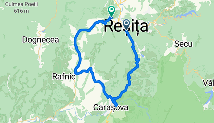 Resita-Carasova-Clocotici-Lupak-Resita