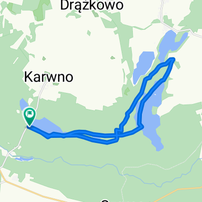 Trasa rowerowa "Karweńskie Uroczyska"