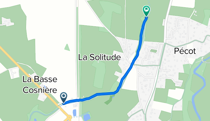 D 121, Nort-sur-Erdre à Nort-sur-Erdre