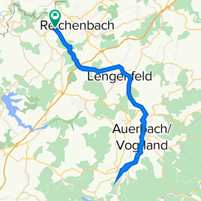 Lengenfelder Straße 1–3, Reichenbach im Vogtland nach Lengenfelder Straße 1–3, Reichenbach im Vogtland