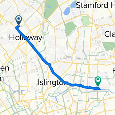 36 Alexander Road, London to 2–40 Samuel Close, London