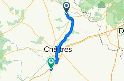 Route in der Bikemap App öffnen