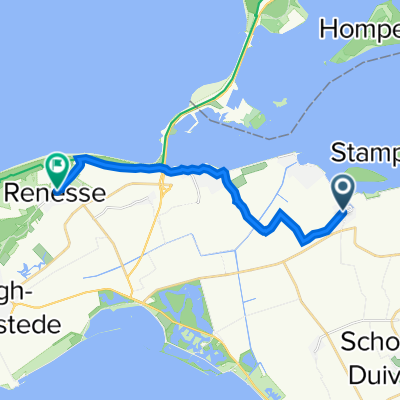 Noorddijkstraat 7, Brouwershaven nach Hogezoom 187–189, Renesse