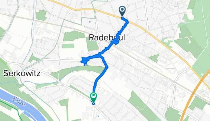 29.08.22 Meißner Straße 90, Radebeul nach Dresden Spitzhausstraße