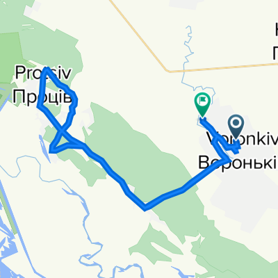 Zabornoho Street, Voron'kiv to Ukrainska Street, Voron'kiv