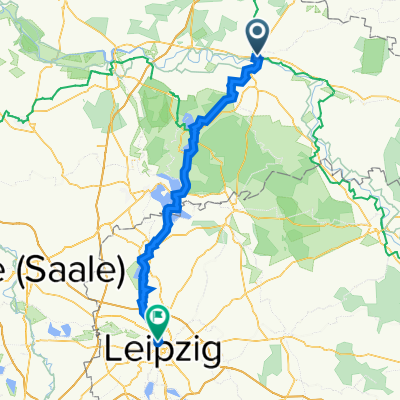 Wittenberg nach Leipzig