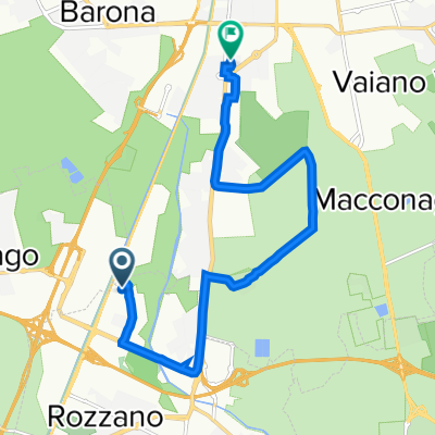 Da Via Stelvio 22, Rozzano a Via Giorgio Savoia 3, Milano