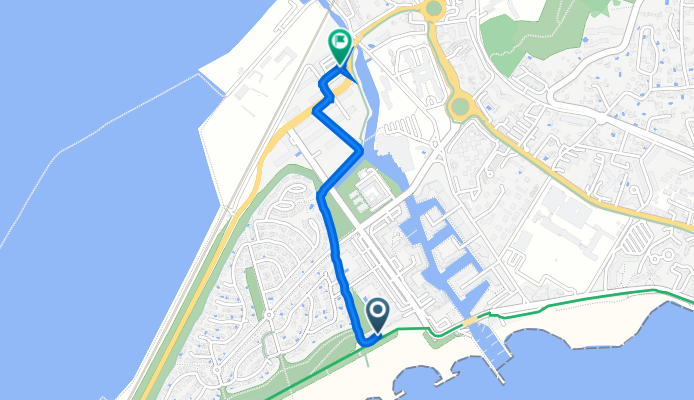 621 Avenue Jean Monnet, Sète à 30 Rue de la Chasse aux Papillons, Sète