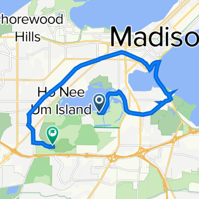 2249–2289 Arboretum Dr, Madison to 2968–3824 McCaffery Dr, Madison