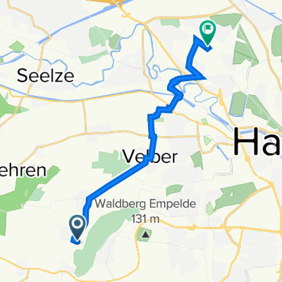 Waldstraße 9, Gehrden nach Eichsfelder Straße 4, Hannover