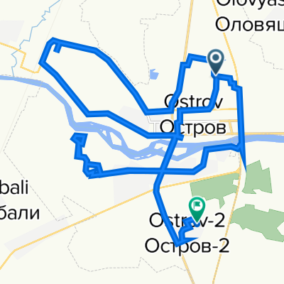 улица Клавы Назаровой, 39, Остров до Авиационная улица, 13, Остров