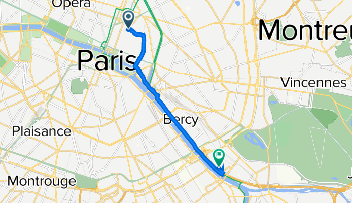 115 Rue du Temple, Paris à 3 Rue du Port aux Lions, Charenton-le-Pont