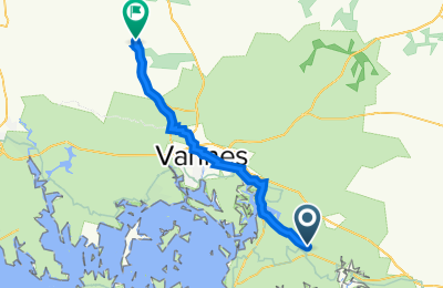 Route in der Bikemap App öffnen