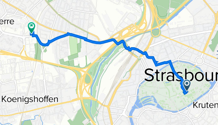 Centre Est, Strasbourg à 1 Rue Armande Béjart, Strasbourg