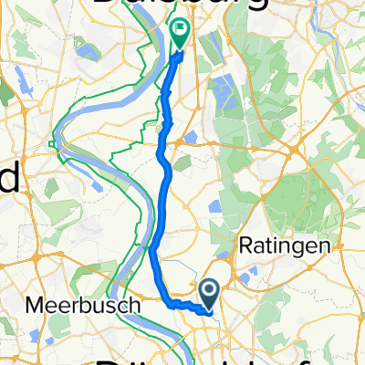 An der Piwipp, Düsseldorf nach Gärtnerstraße 3, Duisburg