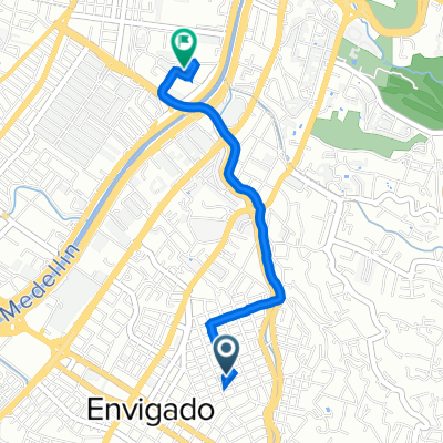 Transversal 34B Sur 32D-1–32D-99, Envigado a Calle 85B 43-23–43-99, Itagüi