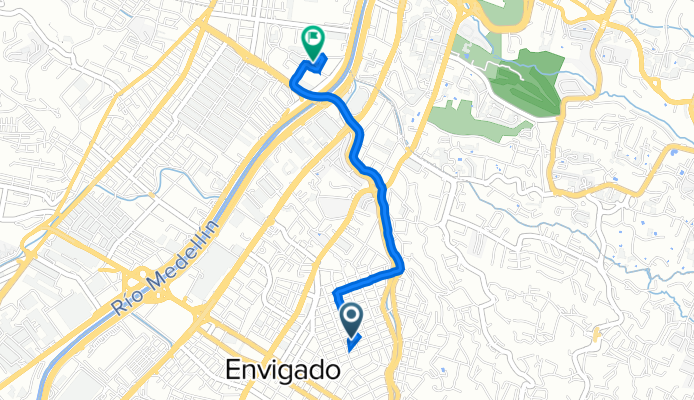 Transversal 34B Sur 32D-1–32D-99, Envigado a Calle 85B 43-23–43-99, Itagüi