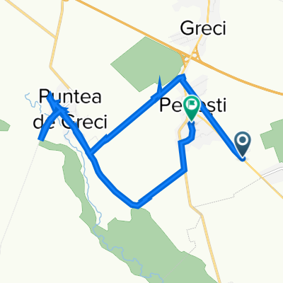 DN61 142 to DJ611 12, Petreşti