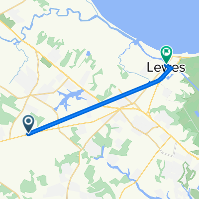 Georgetown-Lewes Trail, Milton to 101 Gills Neck Rd, Lewes