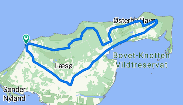 Læsø Rundt, 40 km.