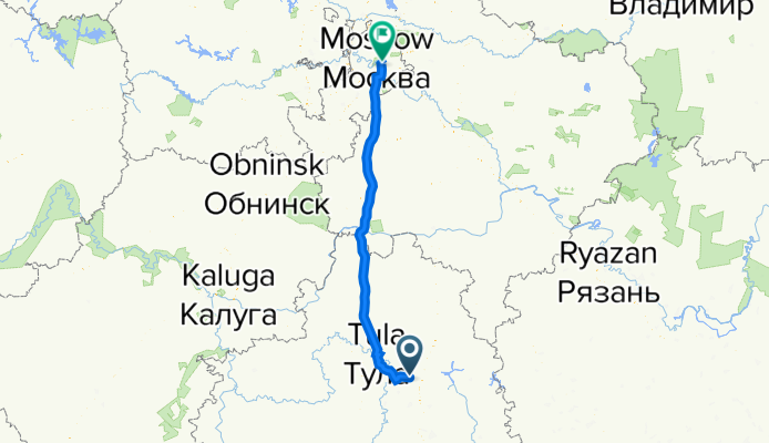 От Р140 до Волгоградский проспект 101, Москва