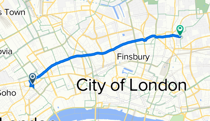 51.516° N -0.126° W to 51.526° N -0.075° W