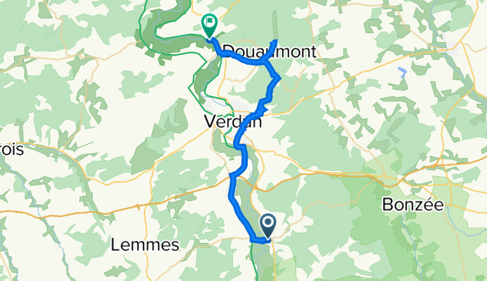 10-09-Douaumont - dann zurück auf EV19