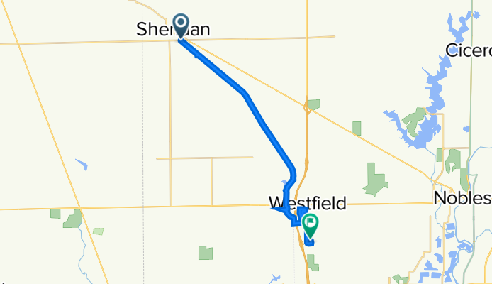 Monon Trail, Sheridan to 16190 Natures Way, Westfield