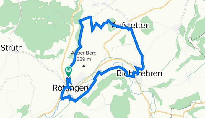 Akazienweg 8, Röttingen nach Akazienweg 10, Röttingen
