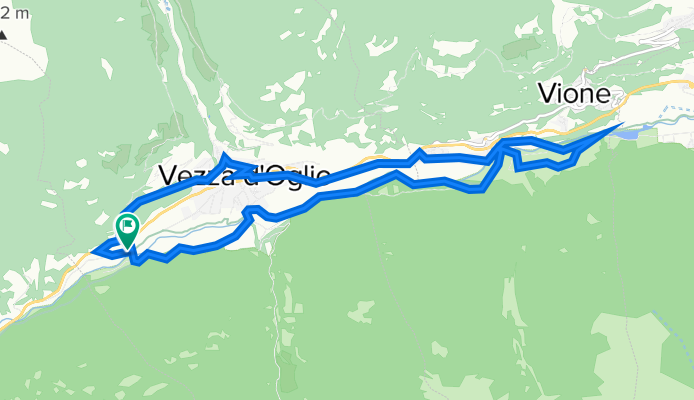 Da Località Davena 12 a Frazione Davena 28, Vezza D'oglio