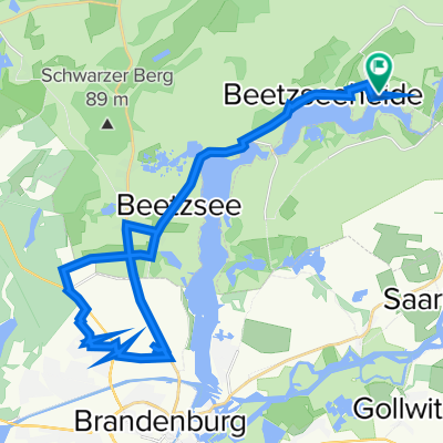 Entspannte Route