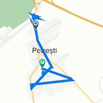 DN61 324, Petreşti to DJ611 12, Petreşti