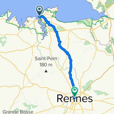 Saint-Malo Cycling 45.43 mi - 16 Aug - Saint-Malo Cycling 45.43 mi - 16 Aug