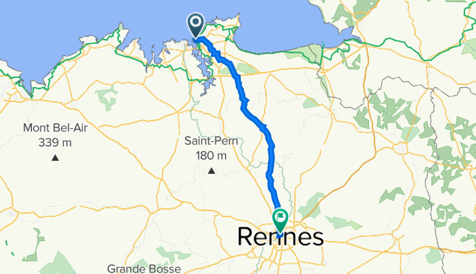 Saint-Malo Cycling 45.43 mi - 16 Aug - Saint-Malo Cycling 45.43 mi - 16 Aug