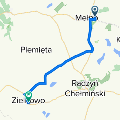 Melno, Gruta do Zielnowo 23, Radzyń Chełmiński