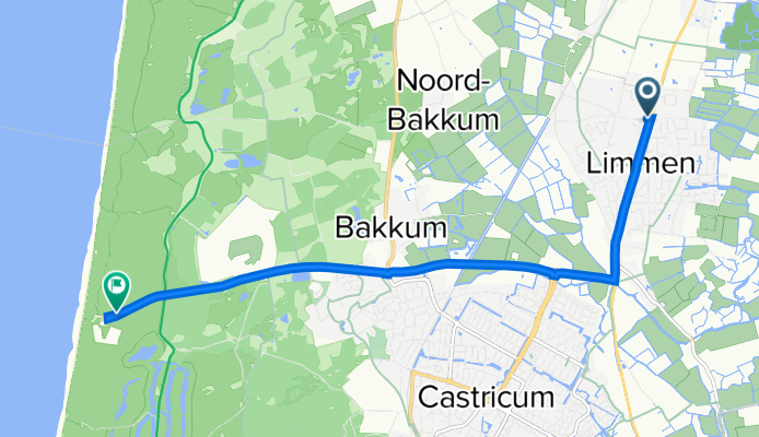 Visweg 16, Limmen do Zeeweg, Castricum