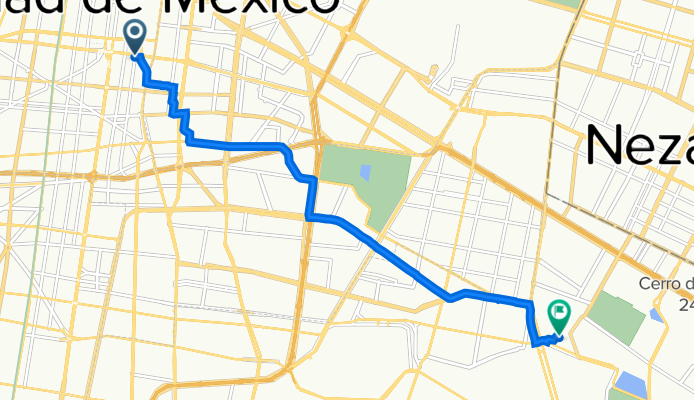 Avenida Fray Servando Teresa de Mier 293, Cuauhtémoc to Chinampac De Juárez, Iztapalapa