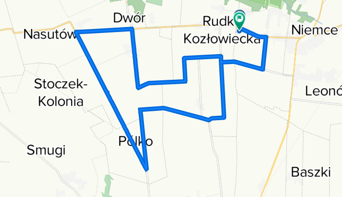 72B, Wola Niemiecka to Wola Niemiecka