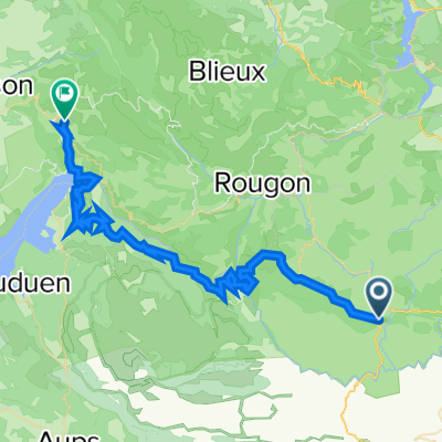 Day 1 Comps-su-Artuby - Gorge du Verdon - Moustiers