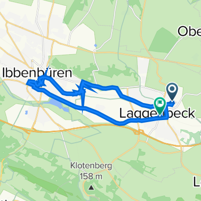 Schleiweg 6, Ibbenbüren nach Bocketaler Straße 7, Ibbenbüren