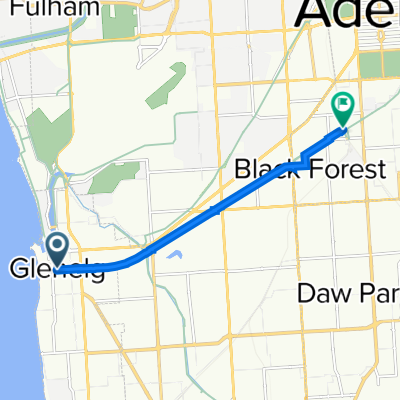 Glenelg to Goodwood Station