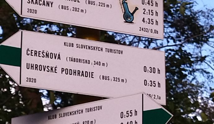 Foto 2 der Bikemap-Route "Uhrovské Podhradie do Uhrovské Podhradie"