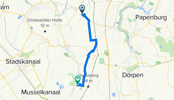 Vonkslaan 32 to Sellingen