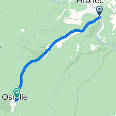 Námestie 6. marca 270, Hronec a Dolná 55, Osrblie