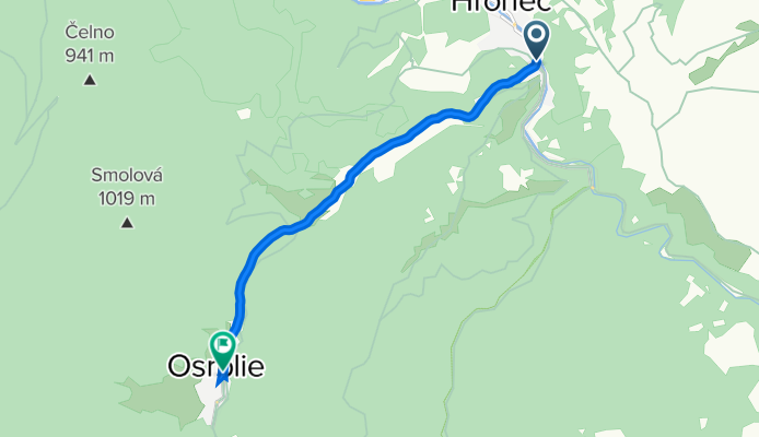 Námestie 6. marca 270, Hronec a Dolná 55, Osrblie