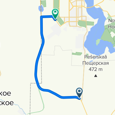 От Объезд Города Магнитогорск до Западное шоссе 381/1, Магнитогорск