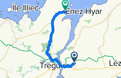 Route in der Bikemap App öffnen