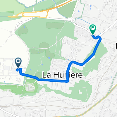 828 Boulevard des Maréchaux, Palaiseau à 2B Route de Saclay, Palaiseau